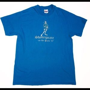 VTG SHAKESPEARE IN THE PARK 1997 90s POETRY PUNK